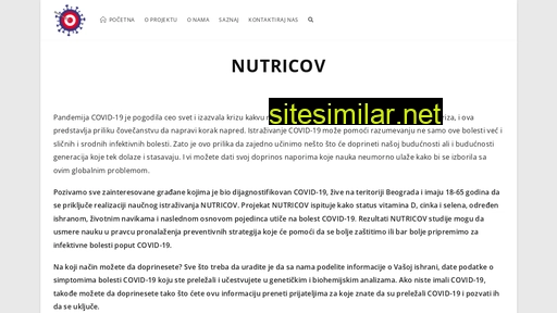 nutricov.rs alternative sites