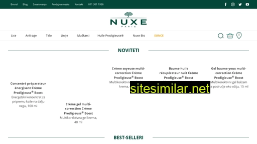 nuxe.rs alternative sites