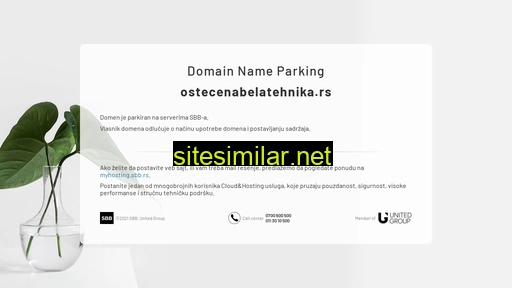 ostecenabelatehnika.rs alternative sites