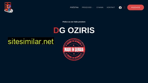 oziris-dg.rs alternative sites