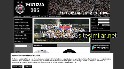 partizan365.rs alternative sites