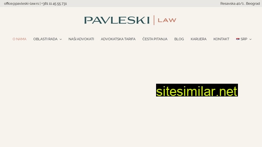 pavleski-law.rs alternative sites