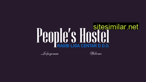 Peoplehostel similar sites