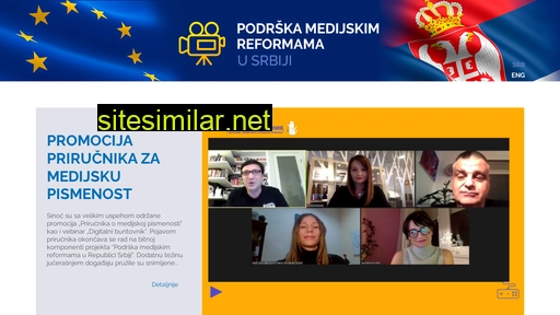 podrskamedijima.rs alternative sites