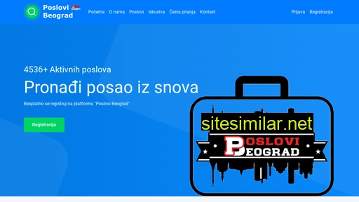 poslovibeograd.rs alternative sites