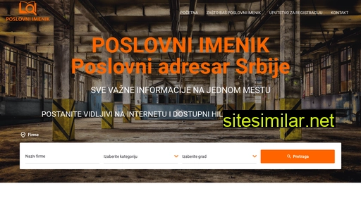 poslovni-imenik.rs alternative sites