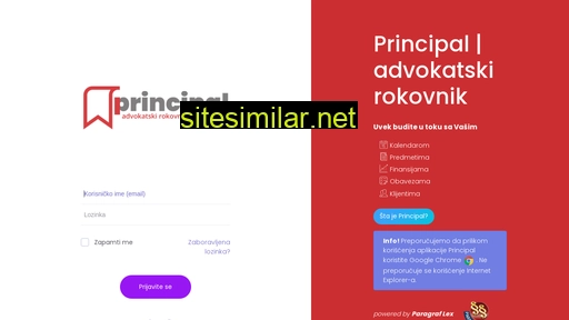 principal.rs alternative sites