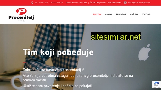 procenitelj-doo.rs alternative sites