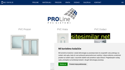 Proline-pvc similar sites