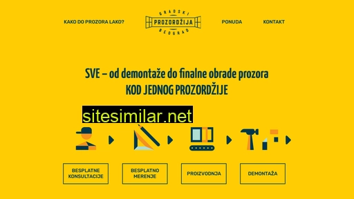 prozordzija.rs alternative sites