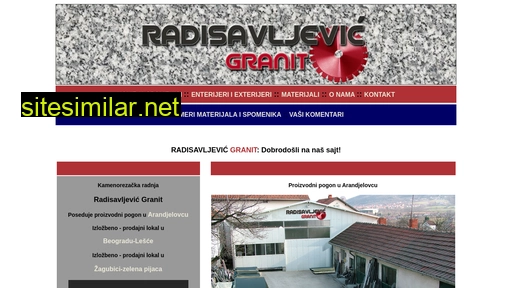 radisavljevicgranit.rs alternative sites