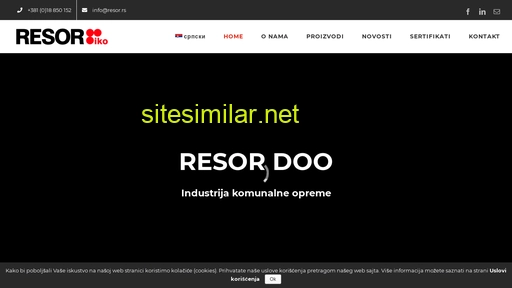 resor.rs alternative sites