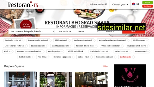 restorani.rs alternative sites