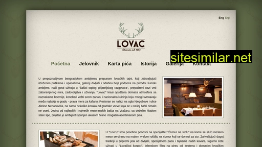 Restoranlovac similar sites