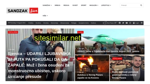 sandzaklive.rs alternative sites