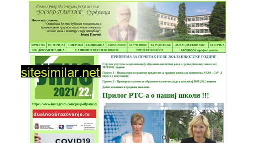 skolapancic.edu.rs alternative sites