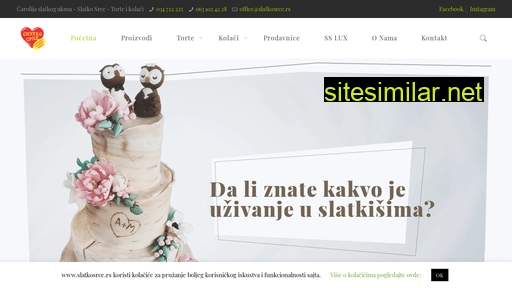 slatkosrce.rs alternative sites