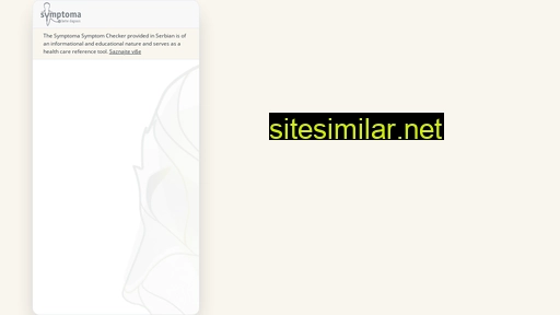 symptoma.rs alternative sites