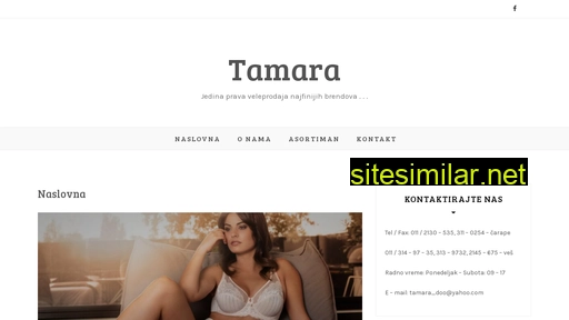 tamara.co.rs alternative sites