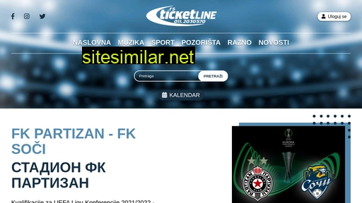 ticketline.rs alternative sites