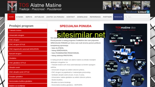 tos-masine.rs alternative sites