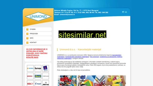 unimond.co.rs alternative sites