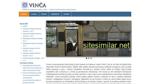 vinca.edu.rs alternative sites
