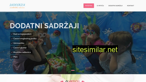 vrticradosnica.rs alternative sites
