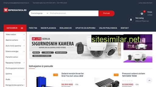 webprodavnica.rs alternative sites