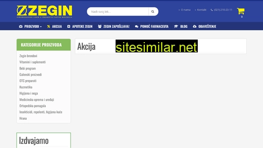 zegin.rs alternative sites