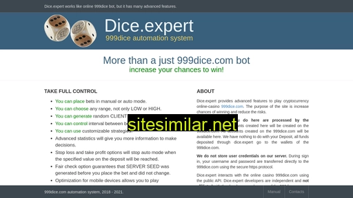 999dice-expert.ru alternative sites