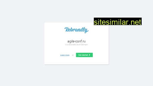 agile-conf.ru alternative sites