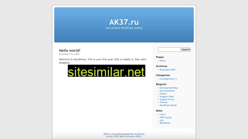 ak37.ru alternative sites