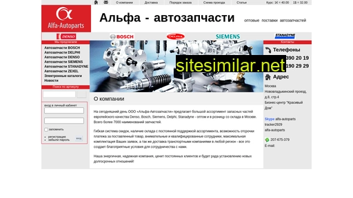 alfa-autoparts.ru alternative sites
