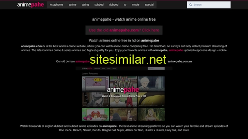 animepahe.com.ru alternative sites