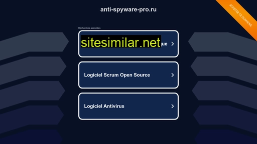 Anti-spyware-pro similar sites