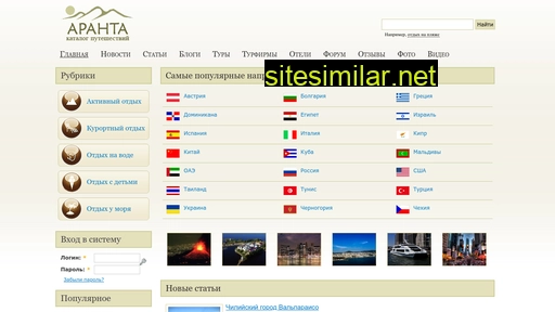 aranta.ru alternative sites