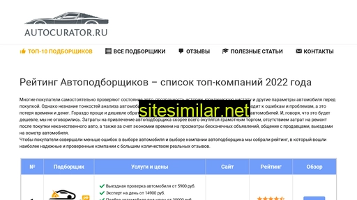 autocurator.ru alternative sites