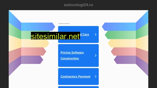 Autouslugi24 similar sites