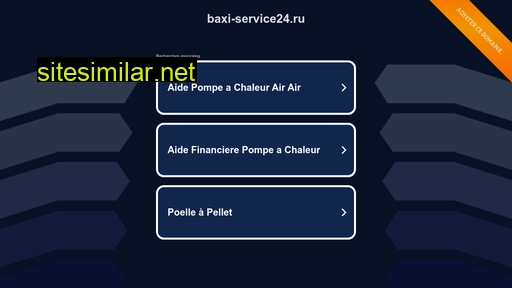 Baxi-service24 similar sites