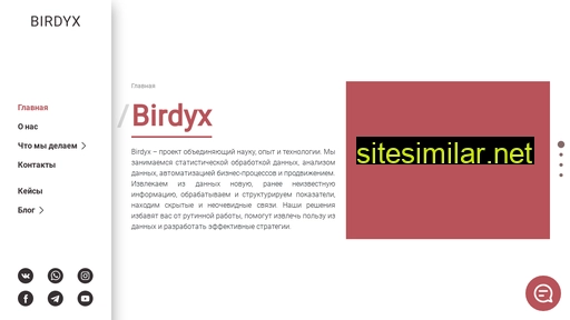 Birdyx similar sites