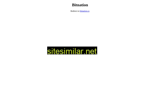 bitnation.ru alternative sites