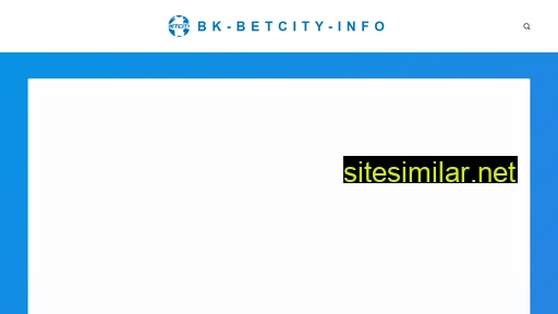Bk-betcity-info similar sites