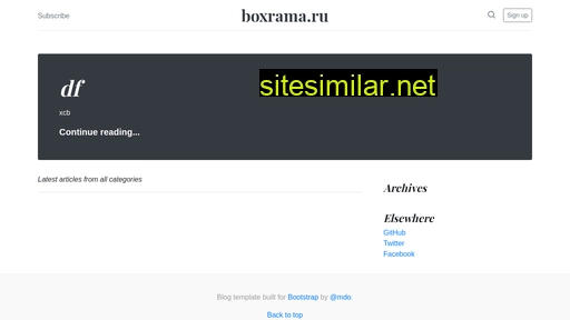 boxrama.ru alternative sites