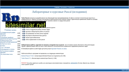 bpascal.ru alternative sites