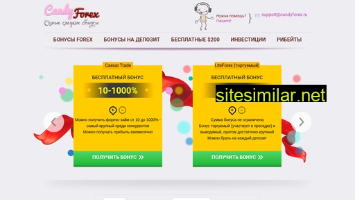 candyforex.ru alternative sites