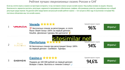 casinon.ru alternative sites