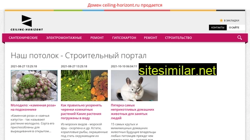 ceiling-horizont.ru alternative sites