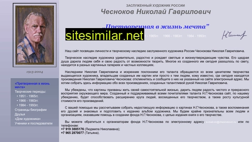 chesnokovn.ru alternative sites