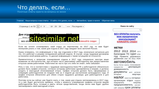 chtodelatesly.ru alternative sites